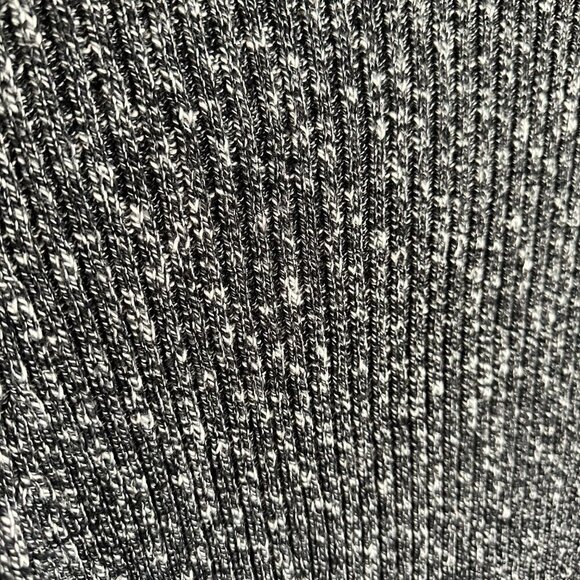 New ZARA Womens Crew Neck Regular Fit Heavy Knitted Pullover Sweater Medium Gray - Picture 3 of 9